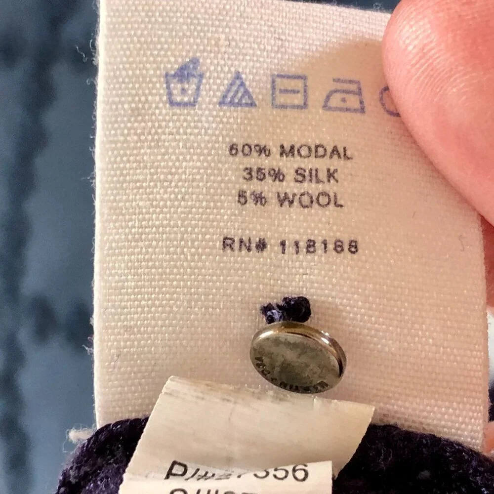 Martin & Osa Sweater, Purple, Size M - Picture 8 of 10